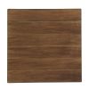 Counter Height 5pc Dining Set Walnut Finish Table and 4 Counter Height Chairs Wooden Kitchen Dining Furniture Transitional Style