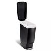 40L Slim Plastic Step Trash Can
